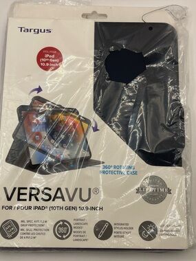 Targus VersaVue Slim Ipad Pro 10th Gen 10.9” 360 Rotating Protective Case  New